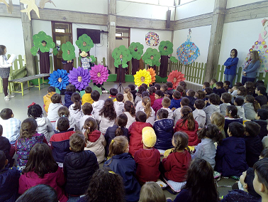 visita escola EB1 de Santa Luzia